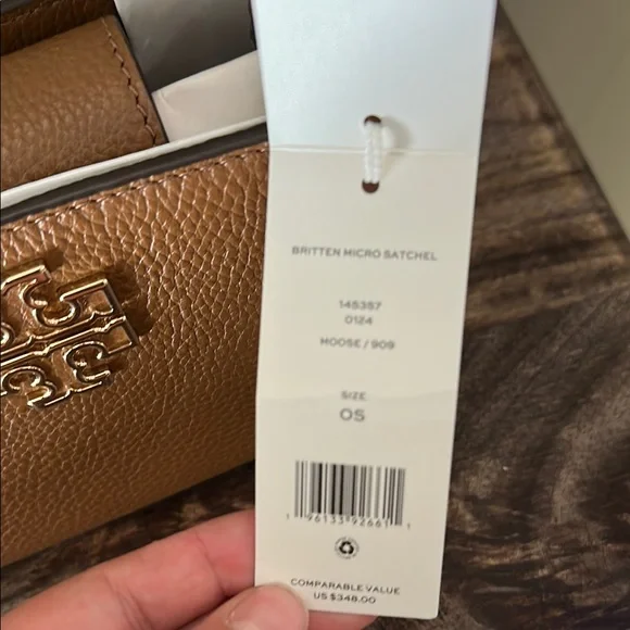 Tory Burch Britton satchel Leather Handbag - Picture 5 of 6